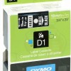 Dymo 45811 Ταινία Ετικετογράφου 7m x 19mm σε Μαύρο Χρώμα