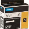 Dymo IND Permanent Polyester Ταινία Ετικετογράφου 5.5m x 12mm σε Λευκό Χρώμα