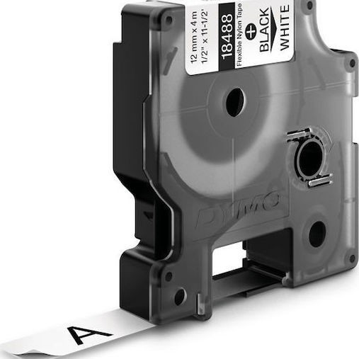 Dymo 18488 Ταινία Ετικετογράφου 3.5m x 12mm σε Λευκό Χρώμα