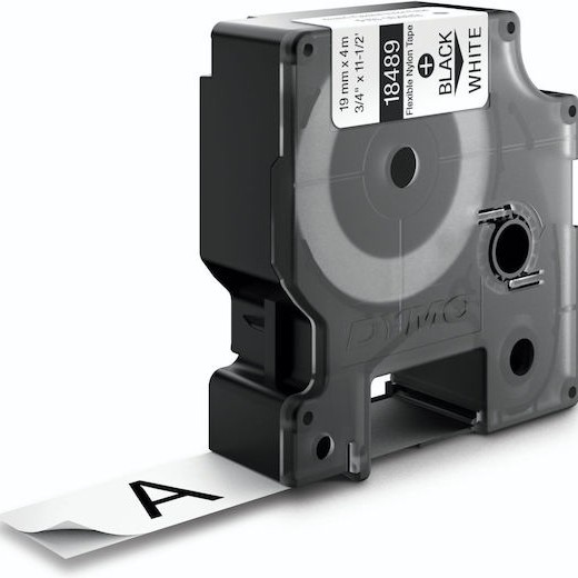 Dymo 18489 Ταινία Ετικετογράφου 3.5m x 19mm σε Λευκό Χρώμα