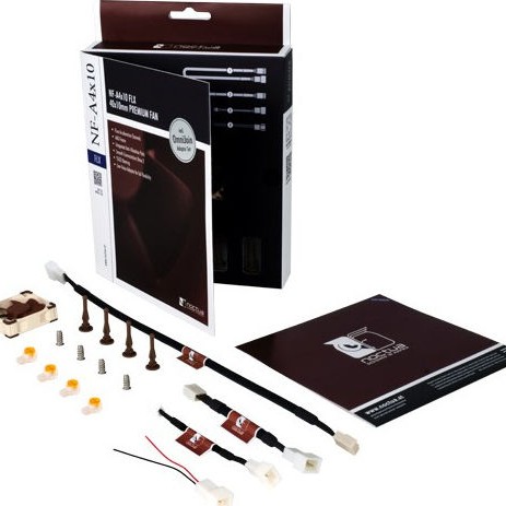 Noctua NF-A4X10 5V FLX Case Fan 40mm με Σύνδεση 3-Pin Καφέ