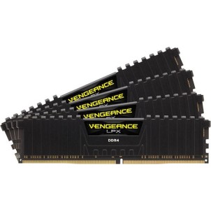Corsair Vengeance LPX DDR4 64GB RAM με 4x16GB Modules και Ταχύτητα 2400 για Desktop