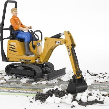 Bruder Εκσκαφέας Υδραυλικός JCB με Χειριστή για 3+ Ετών