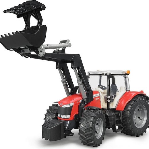 Bruder Φορτωτής Massey Ferguson 7600 για 4+ Ετών