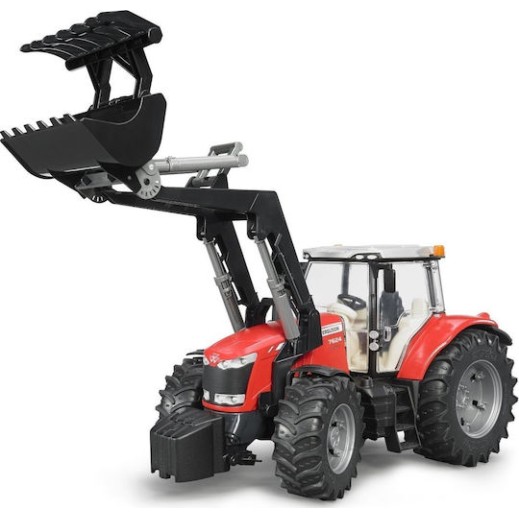 Bruder Φορτωτής Massey Ferguson 7600 για 4+ Ετών