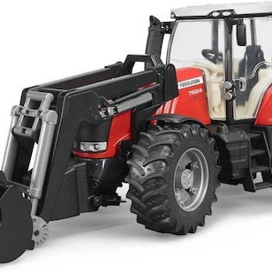 Bruder Φορτωτής Massey Ferguson 7600 για 4+ Ετών