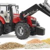 Bruder Φορτωτής Massey Ferguson 7600 για 4+ Ετών