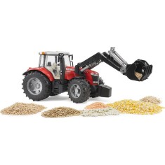 Bruder Φορτωτής Massey Ferguson 7600 για 4+ Ετών