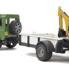 Bruder Σετ με Αυτοκίνητο Land Rover για 3+ Ετών