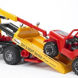 Bruder Γερανός Man Οδικής Βοήθειας με Γερανό & Τζιπάκι για 4+ Ετών