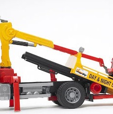 Bruder Γερανός Man Οδικής Βοήθειας με Γερανό & Τζιπάκι για 4+ Ετών