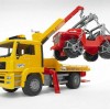 Bruder Γερανός Man Οδικής Βοήθειας με Γερανό & Τζιπάκι για 4+ Ετών