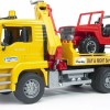 Bruder Γερανός Man Οδικής Βοήθειας με Γερανό & Τζιπάκι για 4+ Ετών