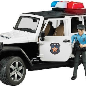 Bruder Αυτοκινητάκι Wrangler Αστυνομίας για 3+ Ετών