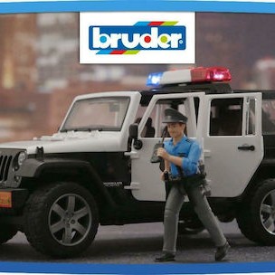 Bruder Αυτοκινητάκι Wrangler Αστυνομίας για 3+ Ετών
