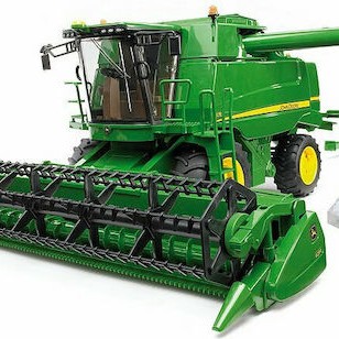 Bruder Τρακτέρ Κομπίνα John Deere T670i για 3+ Ετών