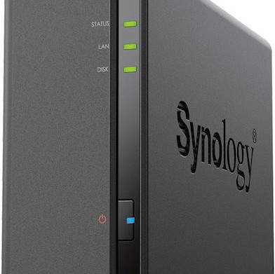 Synology DiskStation DS124 NAS για ένα HDD/SSD