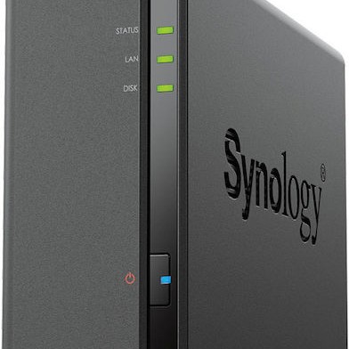 Synology DiskStation DS124 NAS για ένα HDD/SSD