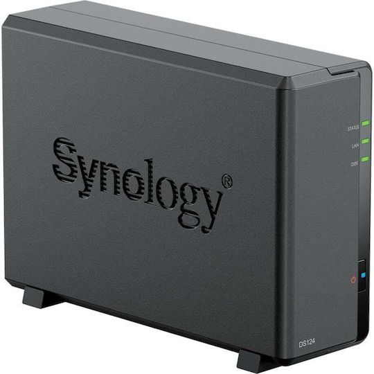 Synology DiskStation DS124 NAS για ένα HDD/SSD