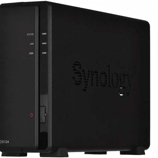 Synology DiskStation DS124 NAS για ένα HDD/SSD