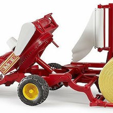 Bruder Bale Wrapper With Round Bales