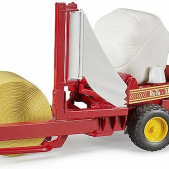 Bruder Bale Wrapper With Round Bales