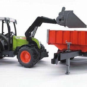 Bruder Φορτωτής Claas Nectis 267 F για 3+ Ετών