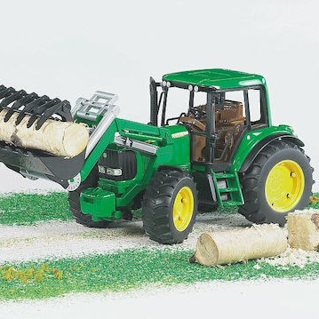 Bruder John Deere Φορτωτής 1:16 Αγροτικό για 3+ Ετών