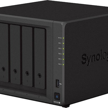 Synology DiskStation DS1522+ NAS Tower με 5 θέσεις για HDD/M.2/SSD και 4 θύρες Ethernet