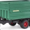 Bruder Καρότσα Welger Πράσινη για 3+ Ετών