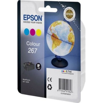 Epson 267 Γνήσιο Μελάνι Εκτυπωτή InkJet Πολλαπλό (Color) (C13T26704010)