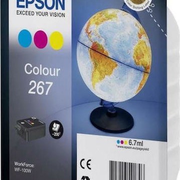 Epson 267 Γνήσιο Μελάνι Εκτυπωτή InkJet Πολλαπλό (Color) (C13T26704010)