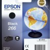 Epson 266 Γνήσιο Μελάνι Εκτυπωτή InkJet Μαύρο (C13T26614010)