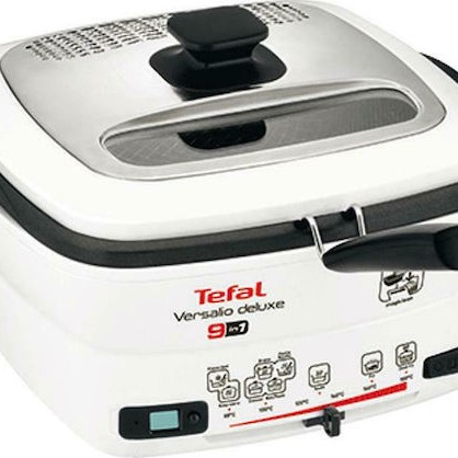 Tefal FR495070 Versalio Deluxe 9 in 1 Πολυμάγειρας 2lt Λευκή