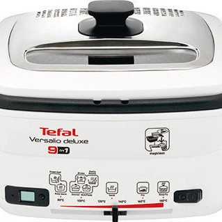 Tefal FR495070 Versalio Deluxe 9 in 1 Πολυμάγειρας 2lt Λευκή