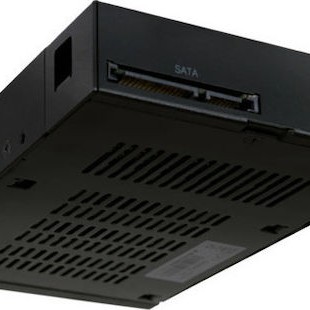 Icy Dock ToughArmor Rugged Full Metal Dual Bay RAID 2.5 Inch SATA HDD/SSD Mobile Rack for External 3.5 Inch Drive Bay Μαύρο (MB992SKR-B)