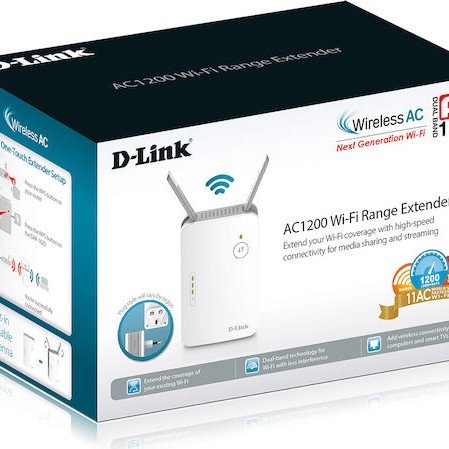 D-Link DAP-1620 WiFi Extender Dual Band (2.4 & 5GHz) 1200Mbps