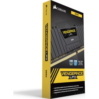 Corsair Vengeance LPX DDR4 16GB RAM με 2x8GB Modules και Ταχύτητα 2400 για Desktop