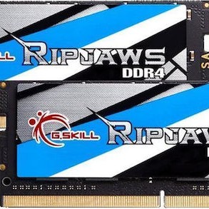 G.Skill Ripjaws DDR4 8GB RAM με 2x4GB Modules και Ταχύτητα 2400 για Laptop