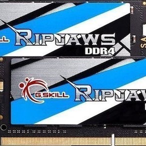 G.Skill Ripjaws DDR4 16GB RAM με 2x8GB Modules και Ταχύτητα 2400 για Laptop