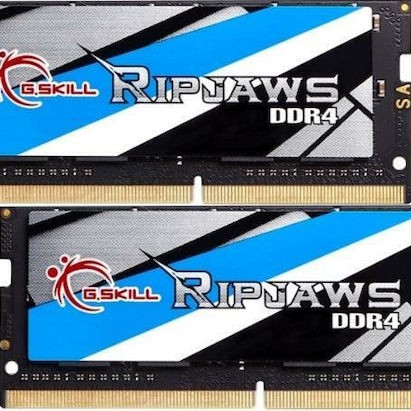 G.Skill Ripjaws DDR4 16GB RAM με 2x8GB Modules και Ταχύτητα 2400 για Laptop