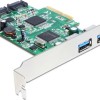 DeLock Κάρτα PCIe σε 2 εσωτερικές θύρες SATA III και 2 εξωτερικές θύρες USB 3.0