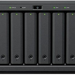 Synology DiskStation NAS Tower με 8 θέσεις για HDD/M.2/SSD και 2 θύρες Ethernet