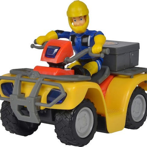 Simba Fireman Sam Mercury Quad Figure Αυτοκινητάκι Πυροσβεστικό για 8+ Ετών