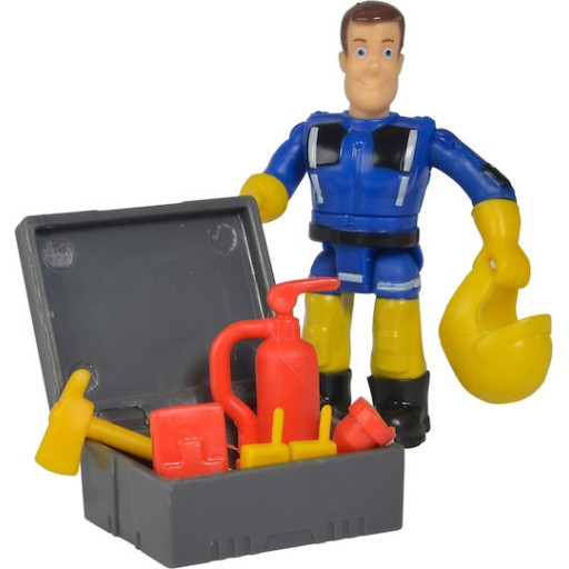 Simba Fireman Sam Mercury Quad Figure Αυτοκινητάκι Πυροσβεστικό για 8+ Ετών