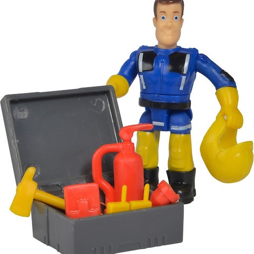 Simba Fireman Sam Mercury Quad Figure Αυτοκινητάκι Πυροσβεστικό για 8+ Ετών
