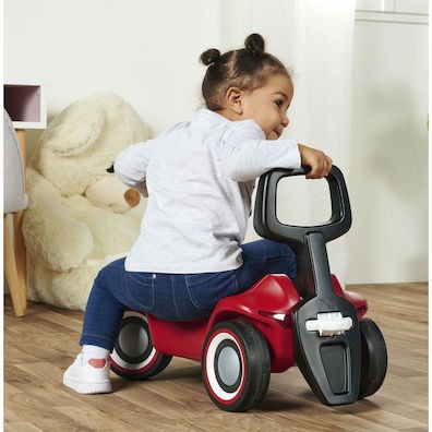 Big Bobby Car Walker 2 in 1 Accessory Learn to Walk Περπατούρα για 12+ Μηνών Κόκκινη