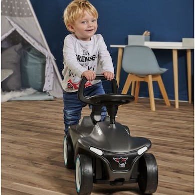 Big Bobby Car Walker 2 in 1 Accessory Learn to Walk Περπατούρα για 12+ Μηνών Κόκκινη