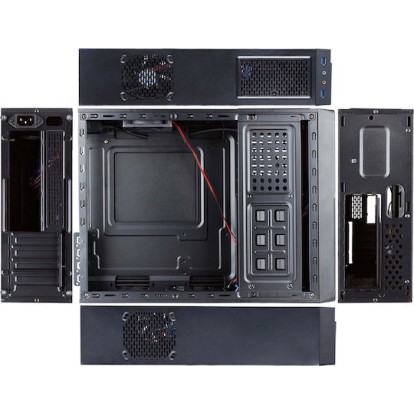 Chieftec UE-02B Mini Tower Κουτί Υπολογιστή Μαύρο