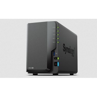 Synology DiskStation DS224+ NAS Tower με 2 θέσεις για HDD/SSD και 2 θύρες Ethernet
